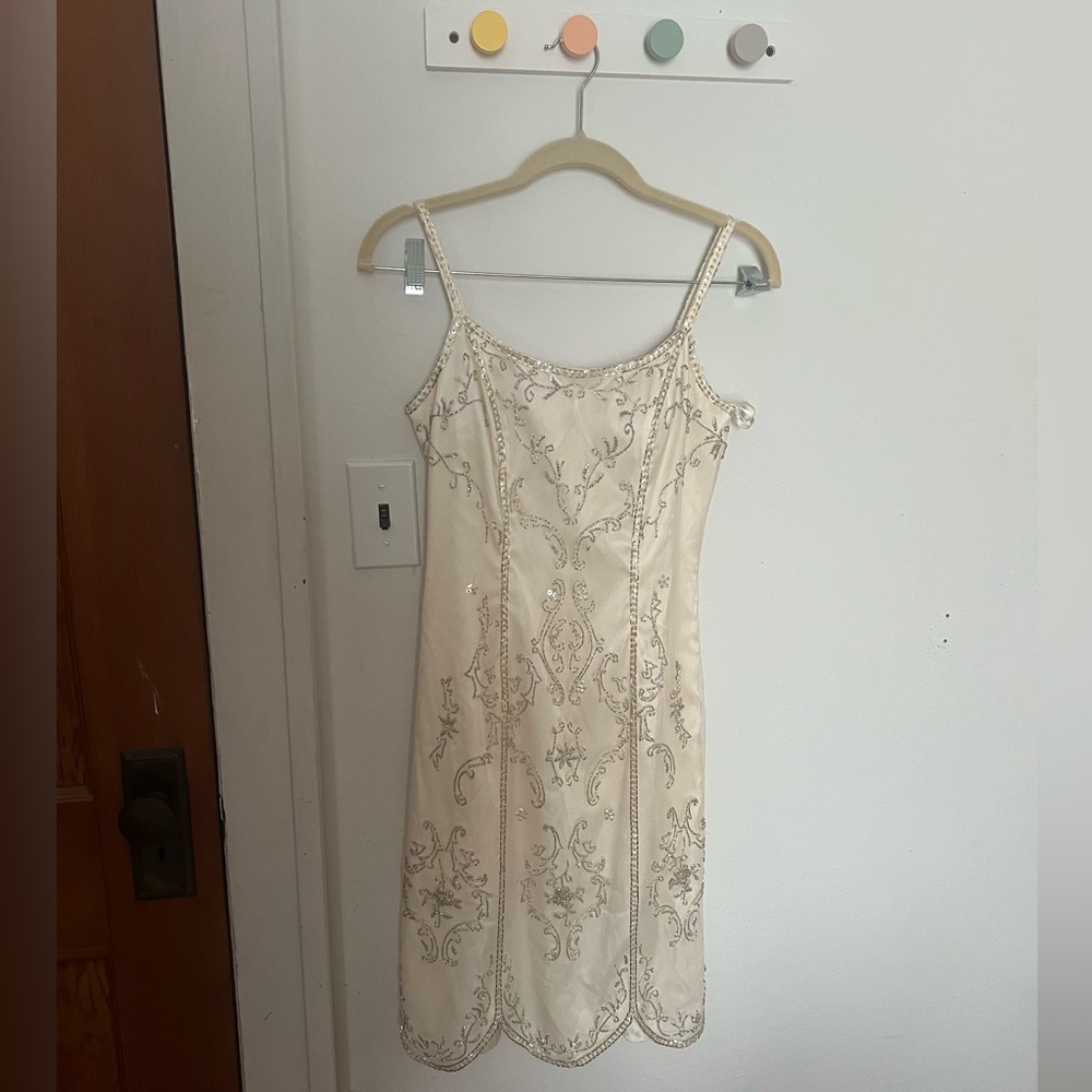 Vintage Beaded Sue Wong Dress